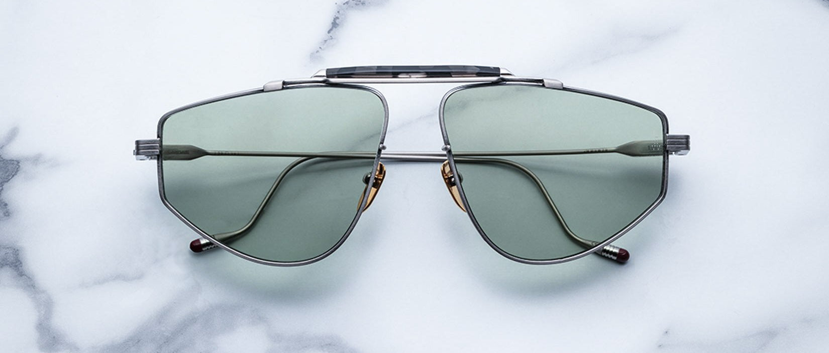 Jacques Marie Mage 1962 style sunglasses in colorway Antique
