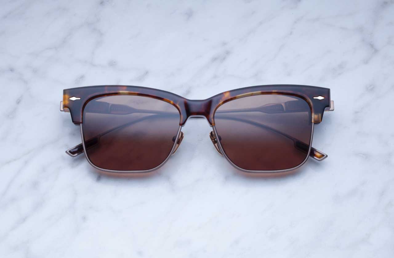 Jacques Marie Mage Apache style sunglasses in Havana