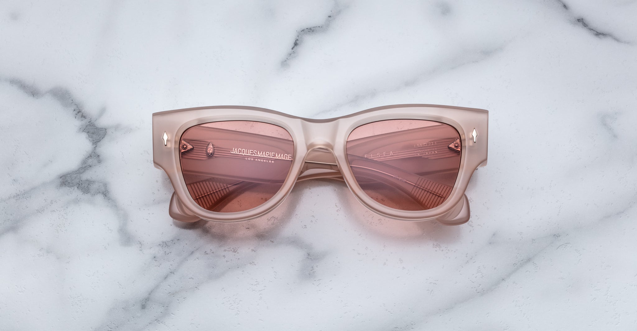 Jacques Marie Mage Chelsea in Pink Quartz JMMEH-15U