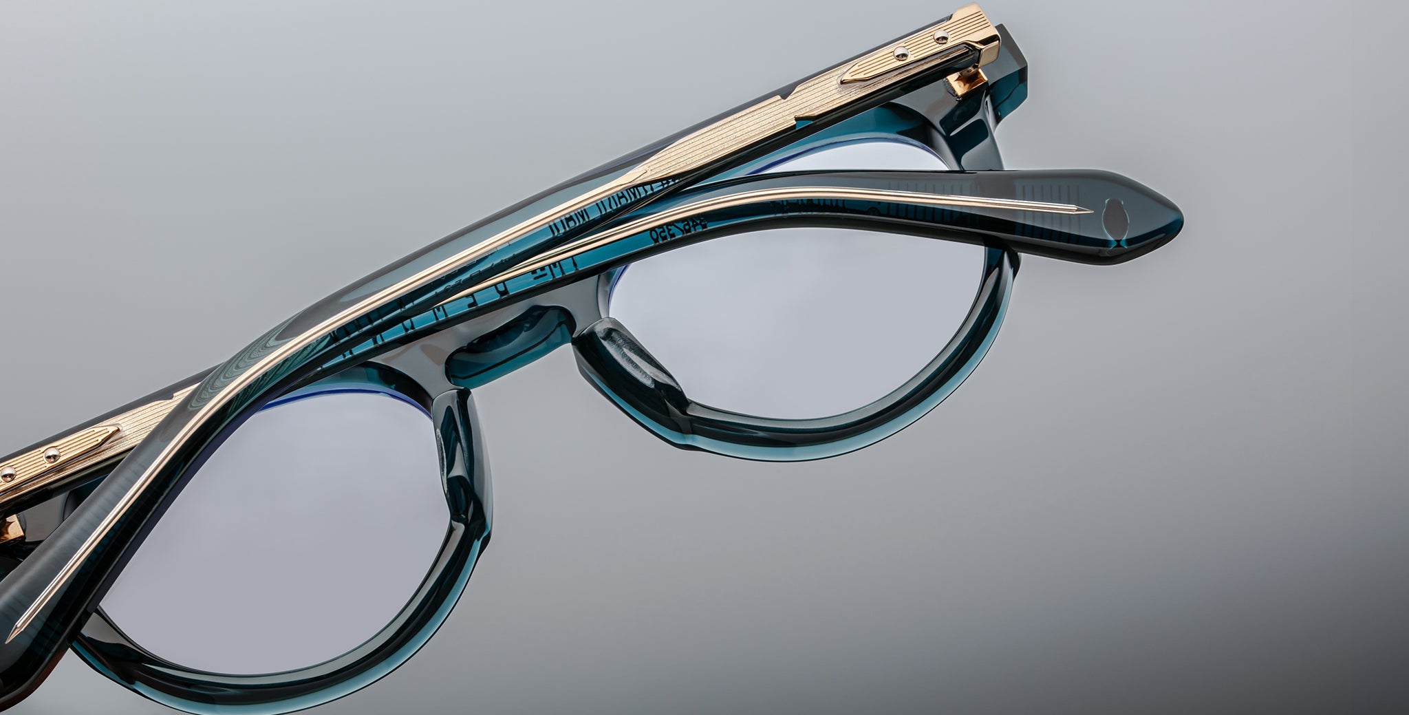 Jacques Marie Mage Demoncey in Indigo Optical JMMDYRX-9F