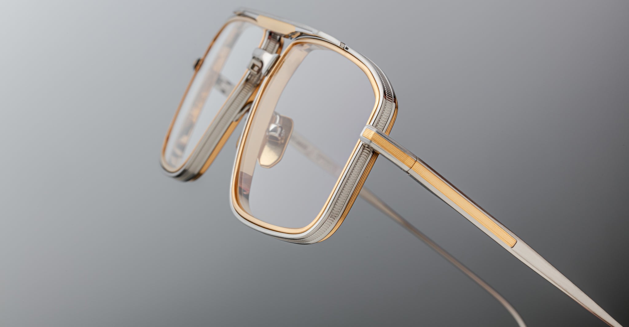 Jacques Marie Mage Earl Frame in Silver JMMERRX-41