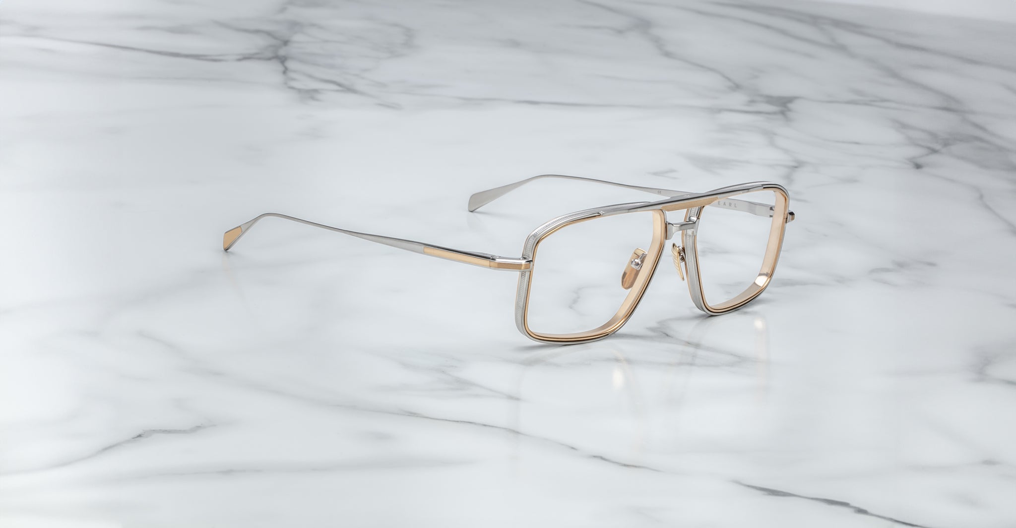 Jacques Marie Mage Earl Frame in Silver JMMERRX-41