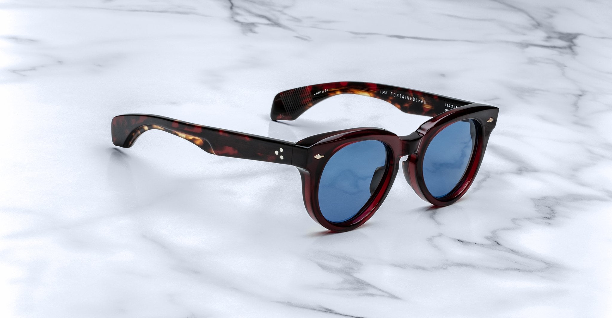 Jacques Marie Mage Fontainebleau 2 in Burgundy JMMFU-24