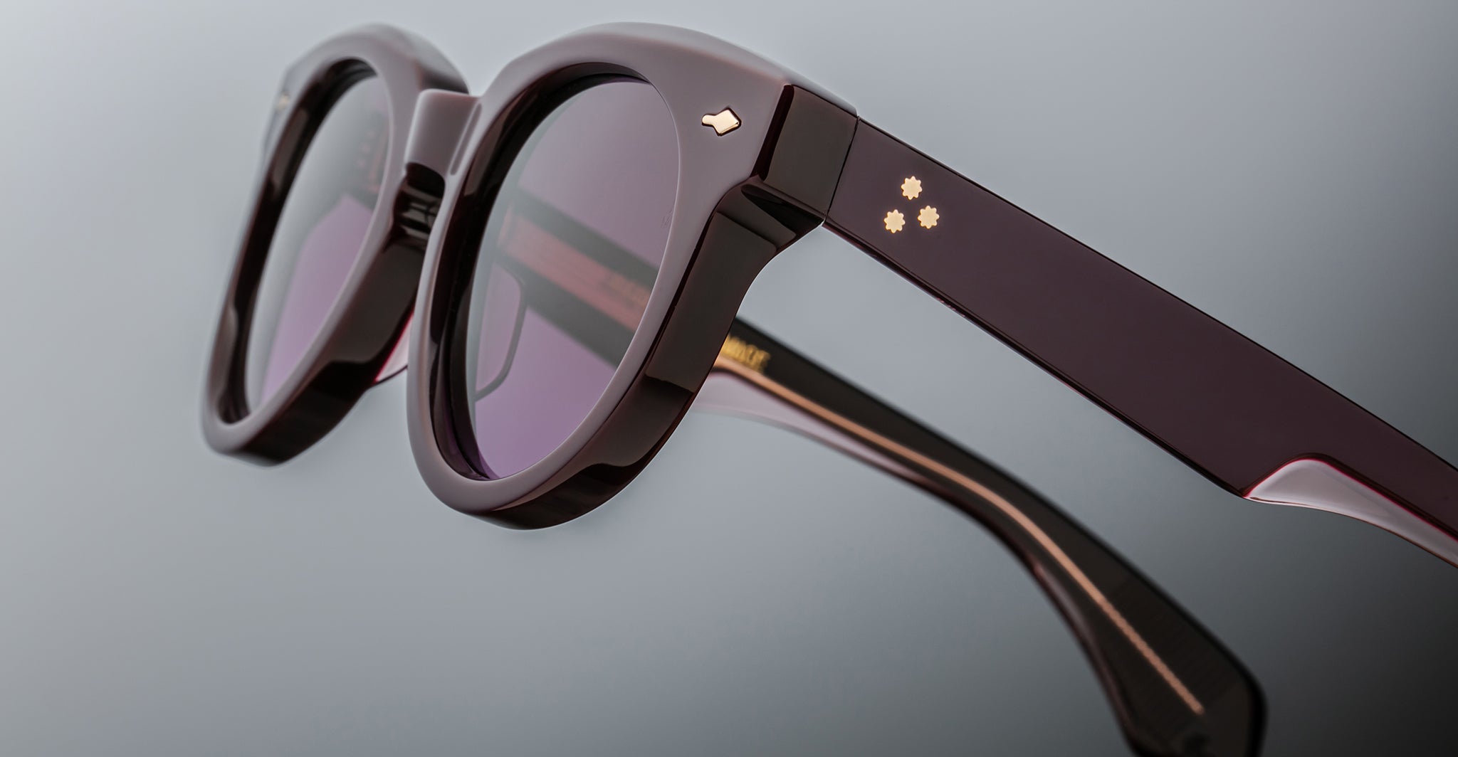 Jacques Marie Mage Fontainebleau in Aubergine JMMFU-11U