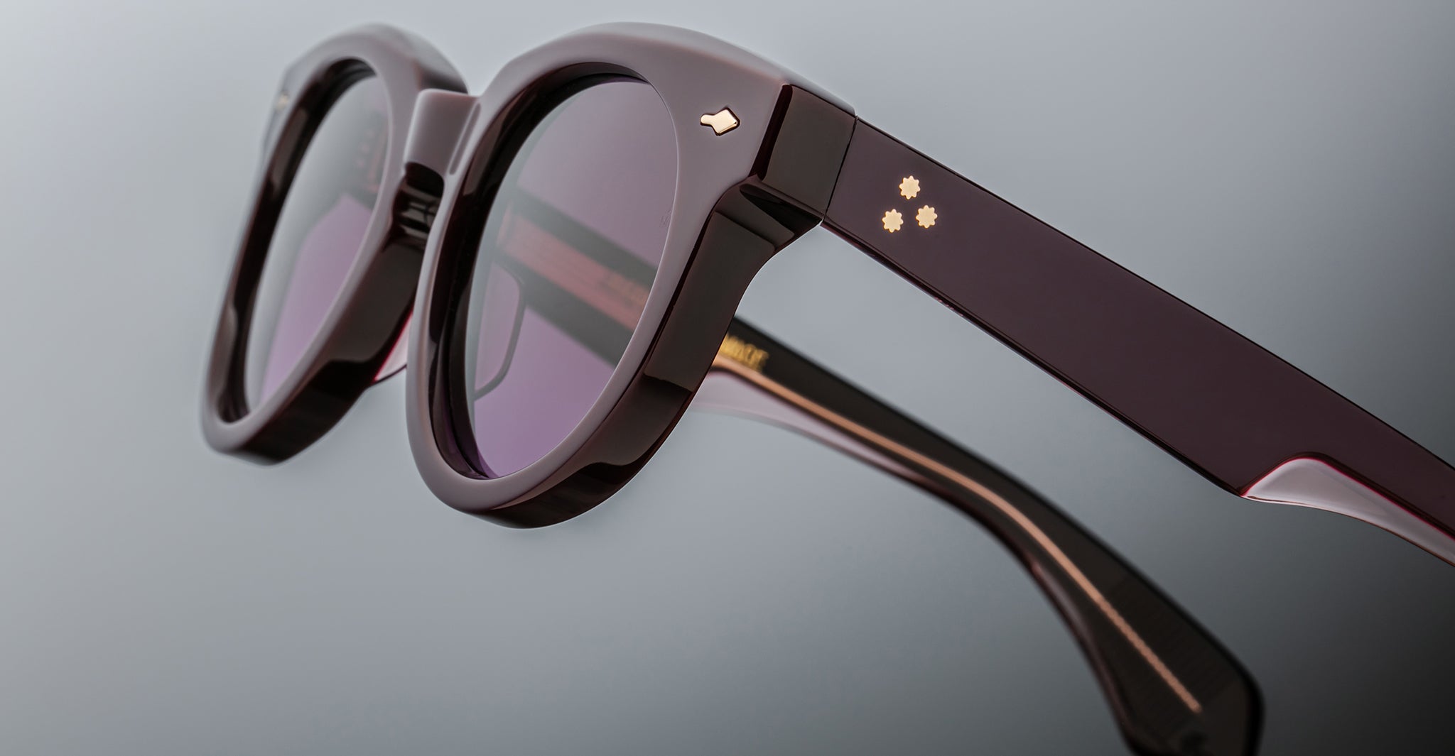 Jacques Marie Mage Fontainebleau in Aubergine JMMFU-11U