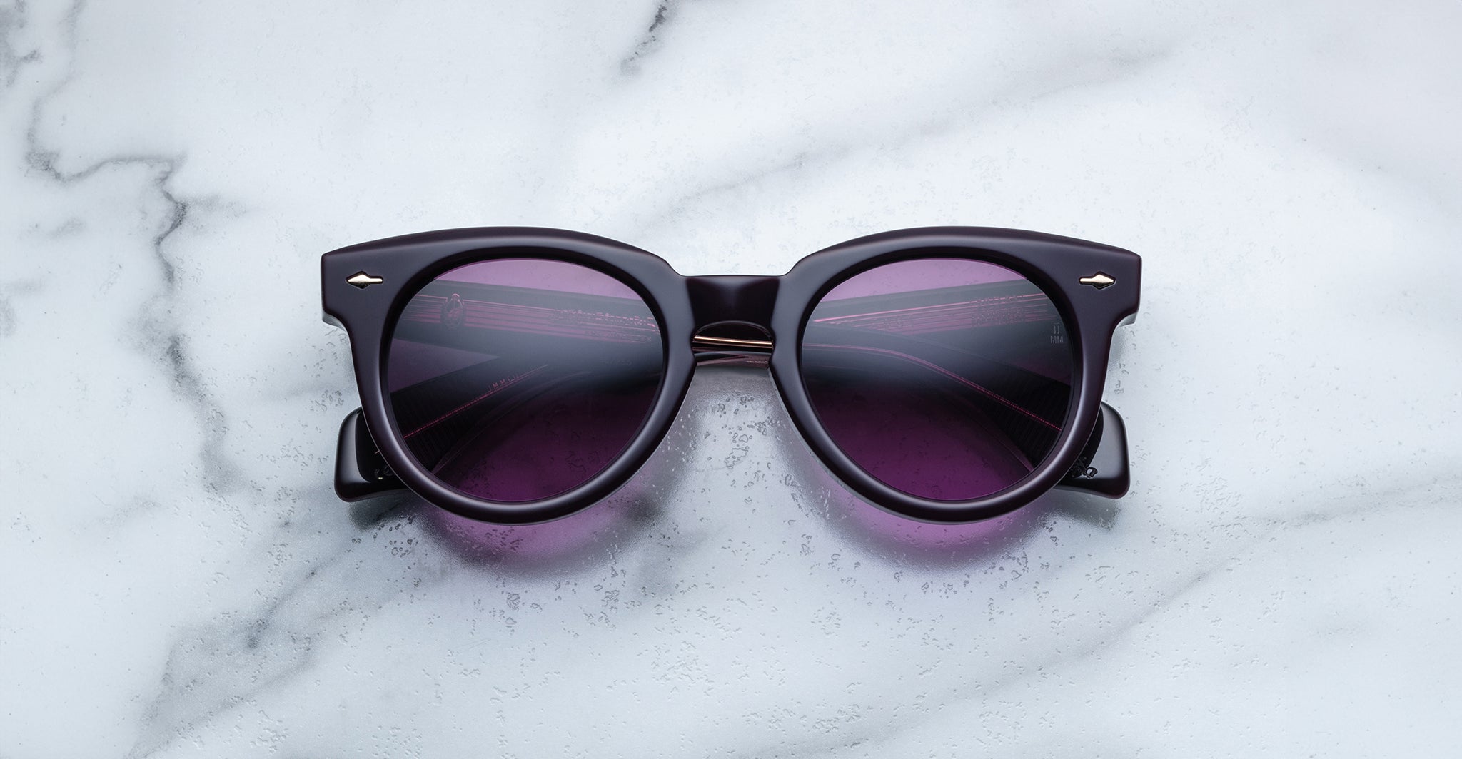 Jacques Marie Mage Fontainebleau in Aubergine JMMFU-11U