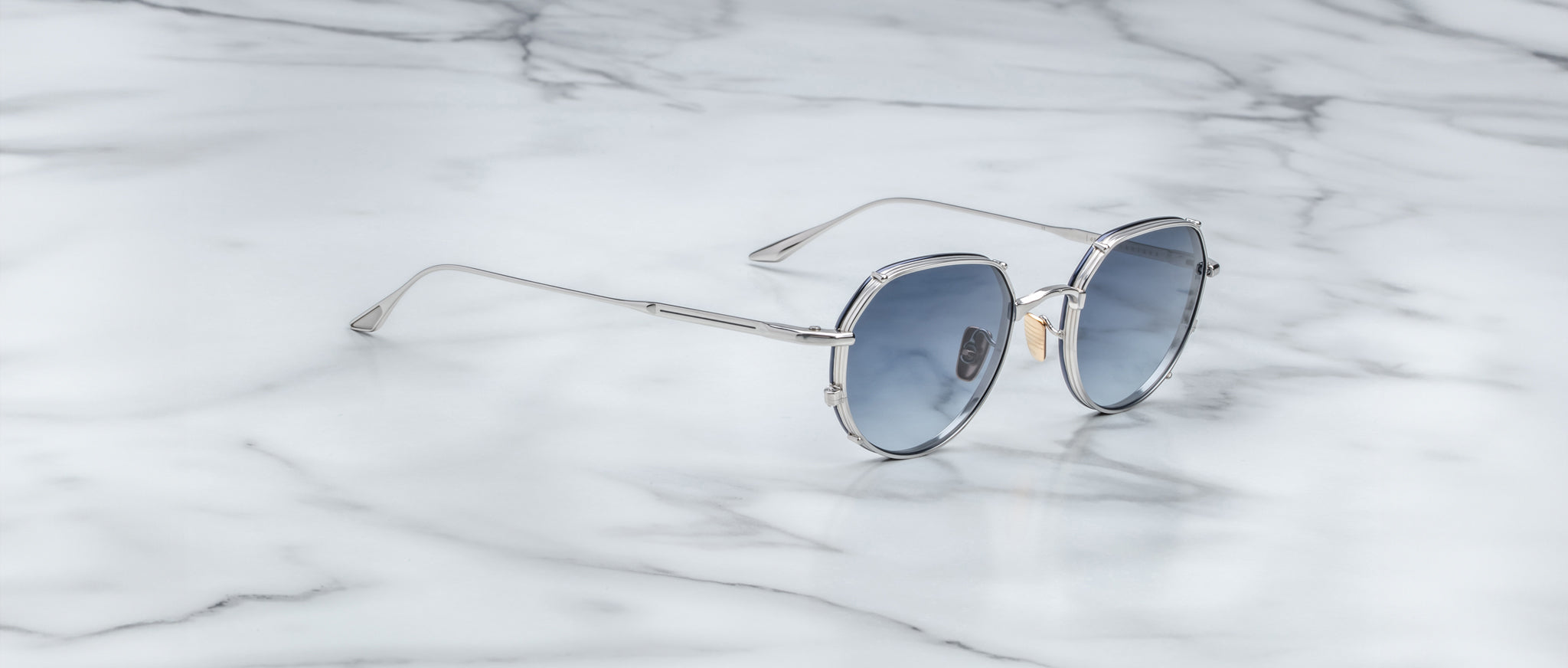 Jacques Marie Mage Hartana Sunglass in Fossil JMMTN-12R