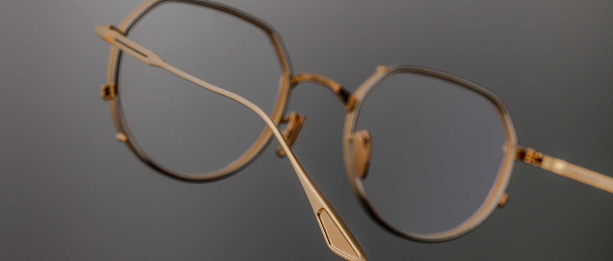 Jacques Marie Mage Hartana in Gold 2 Optical JMMTNRX-3J