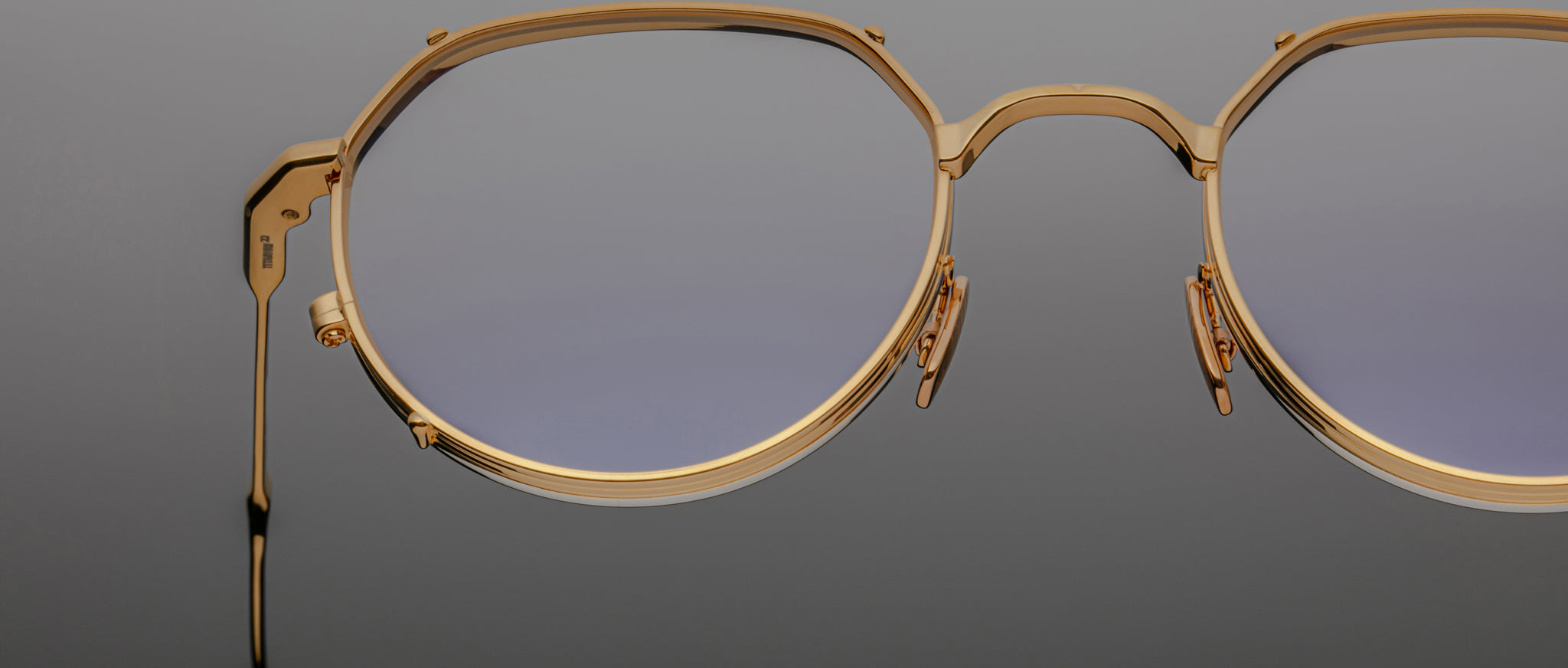 Jacques Marie Mage Hartana in Gold 2 Optical JMMTNRX-3J