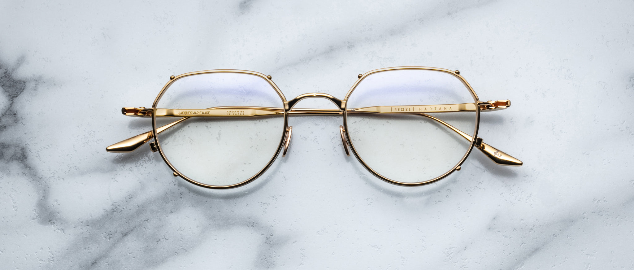 Jacques Marie Mage Hartana in Gold 2 Optical JMMTNRX-3J