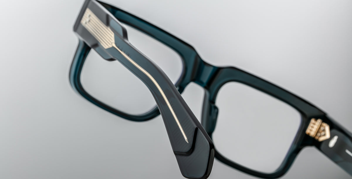 Jacques Marie Mage Hemmings in Indigo Optical JMMHSRX-9F