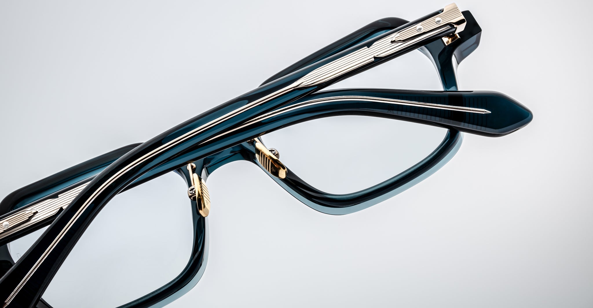 Jacques Marie Mage Holden in Indigo Optical Frame JMMHOLRX-9F