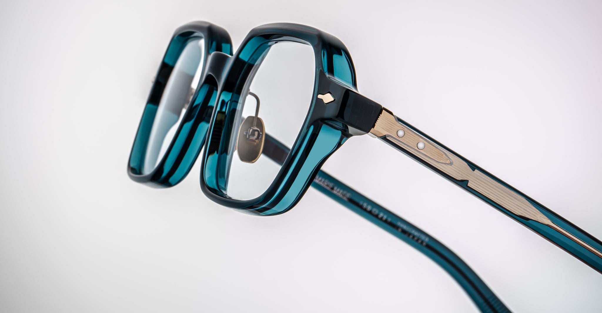 Jacques Marie Mage Holden in Indigo Optical Frame JMMHOLRX-9F