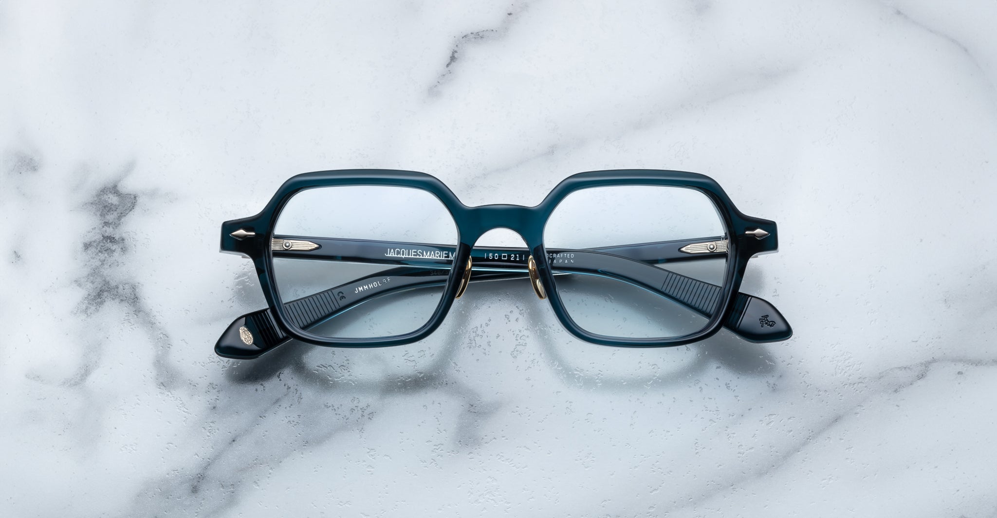 Jacques Marie Mage Holden in Indigo Optical Frame JMMHOLRX-9F