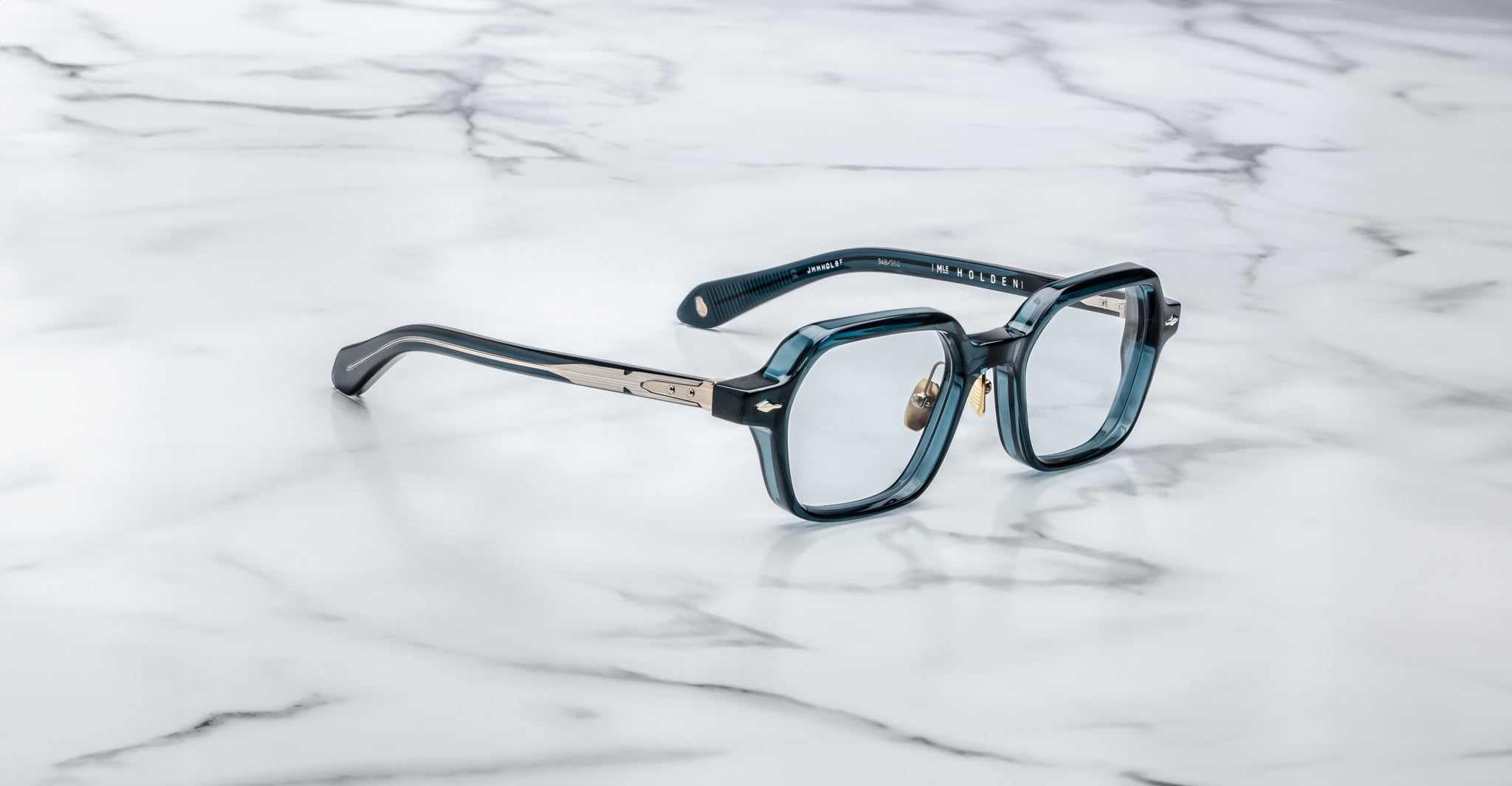 Jacques Marie Mage Holden in Indigo Optical Frame JMMHOLRX-9F