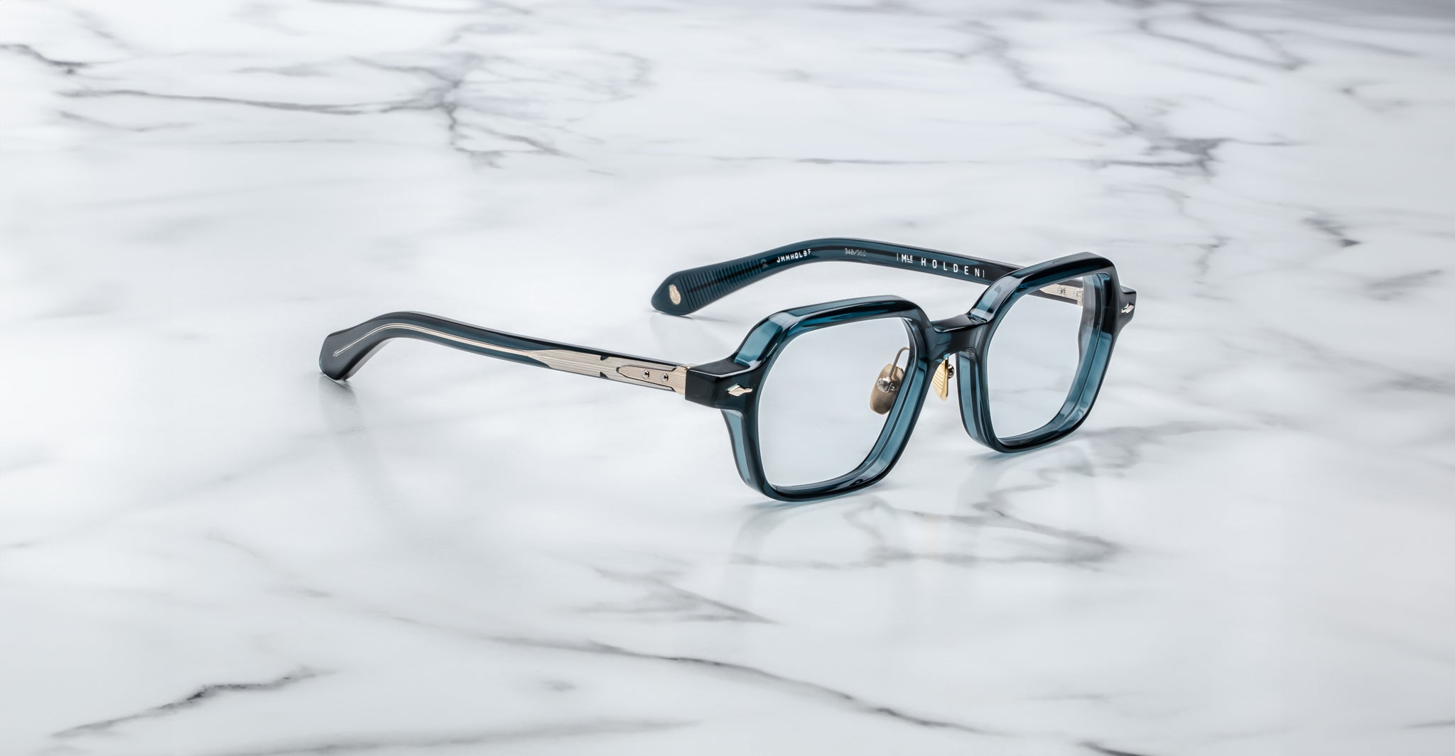 Jacques Marie Mage Holden in Indigo Optical Frame JMMHOLRX-9F