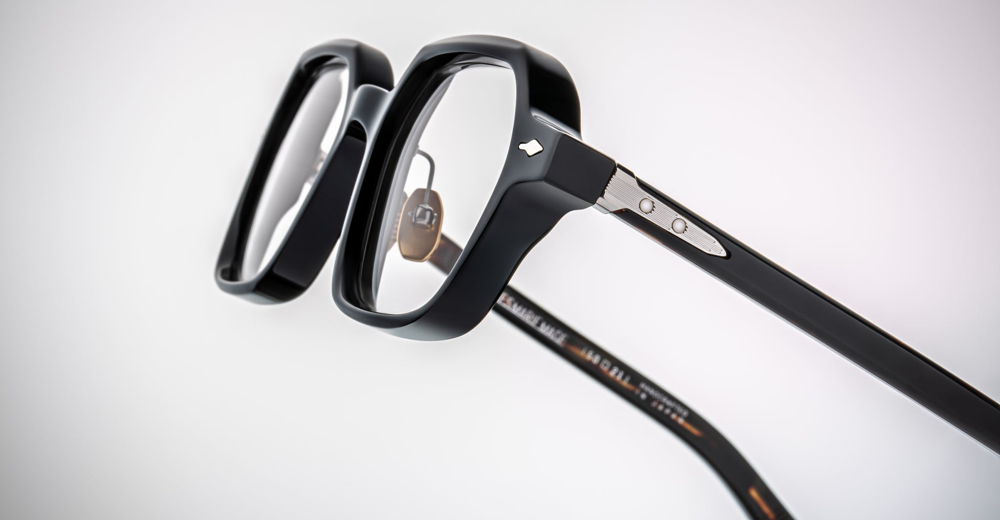 Jacques Marie Mage Holden in Noir Optical Frame JMMHOLRX-01