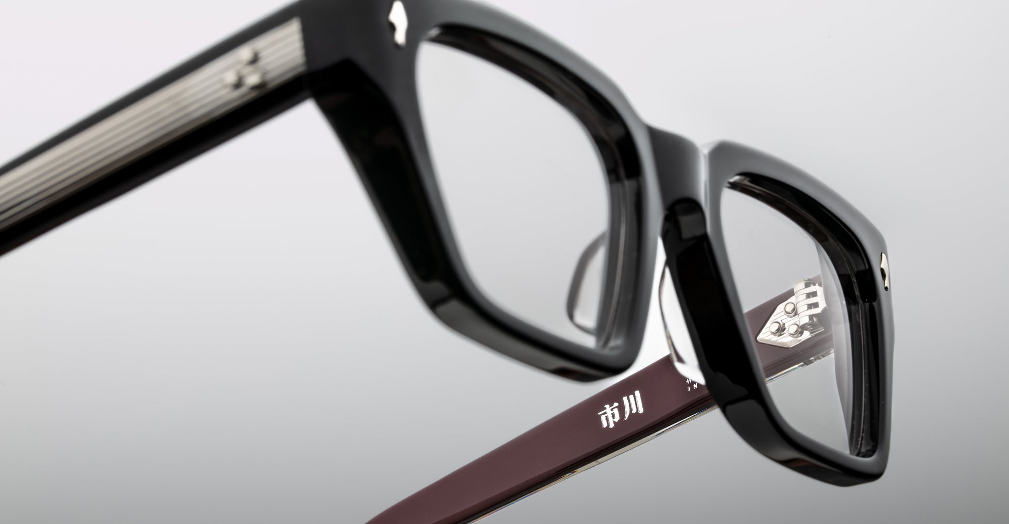 Jacques Marie Mage Ichikawa Optical Frame in Bloodstone JMMICRX-6P