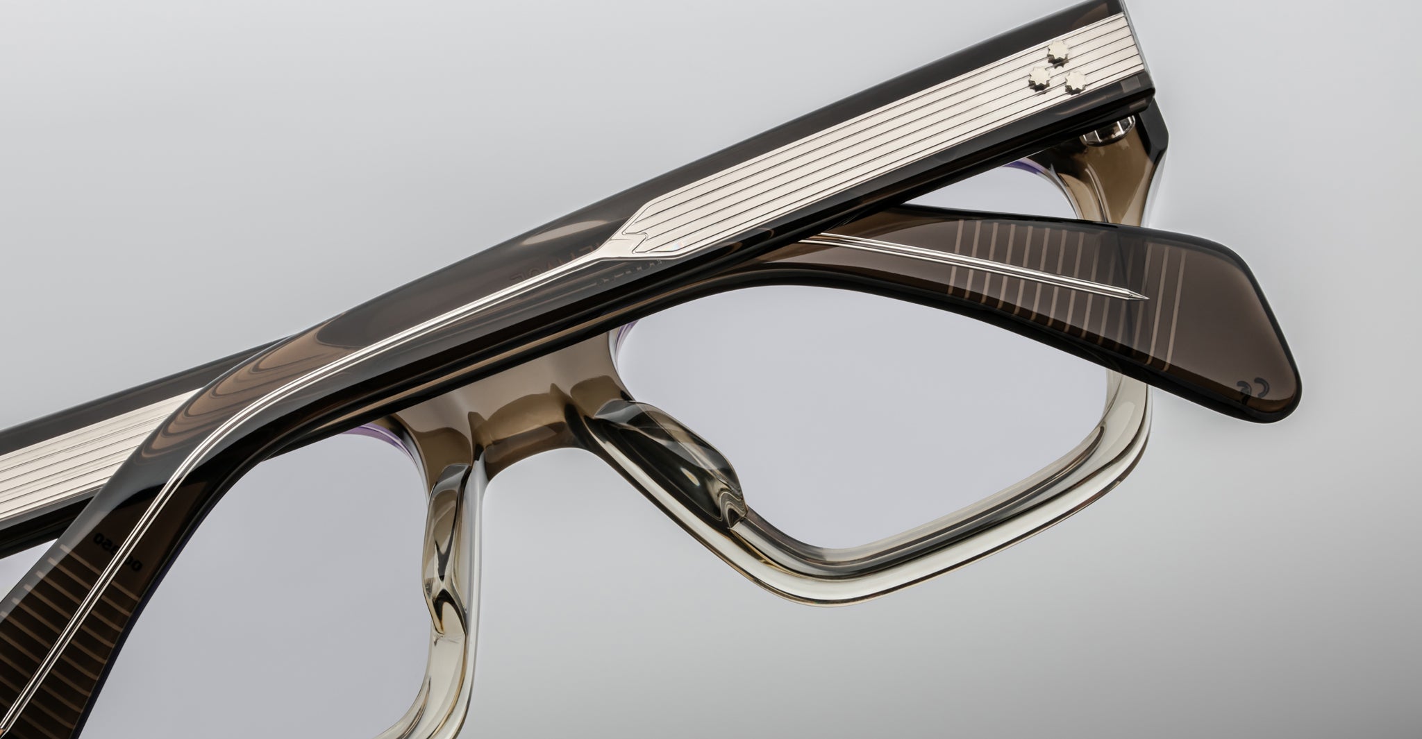 Jacques Marie Mage Ichikawa in Smoke Fade Optical Frame JMMICRX-15Y