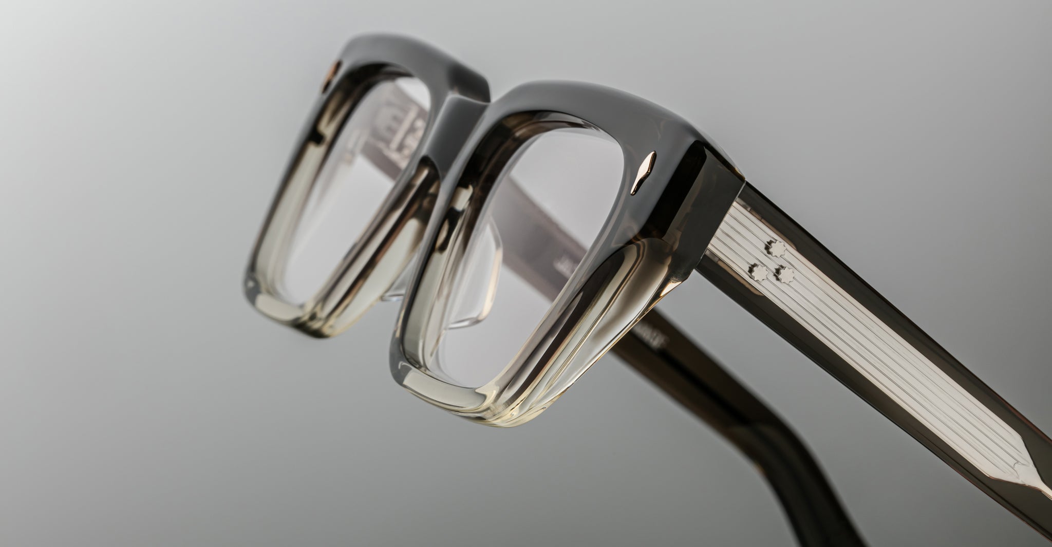 Jacques Marie Mage Ichikawa in Smoke Fade Optical Frame JMMICRX-15Y