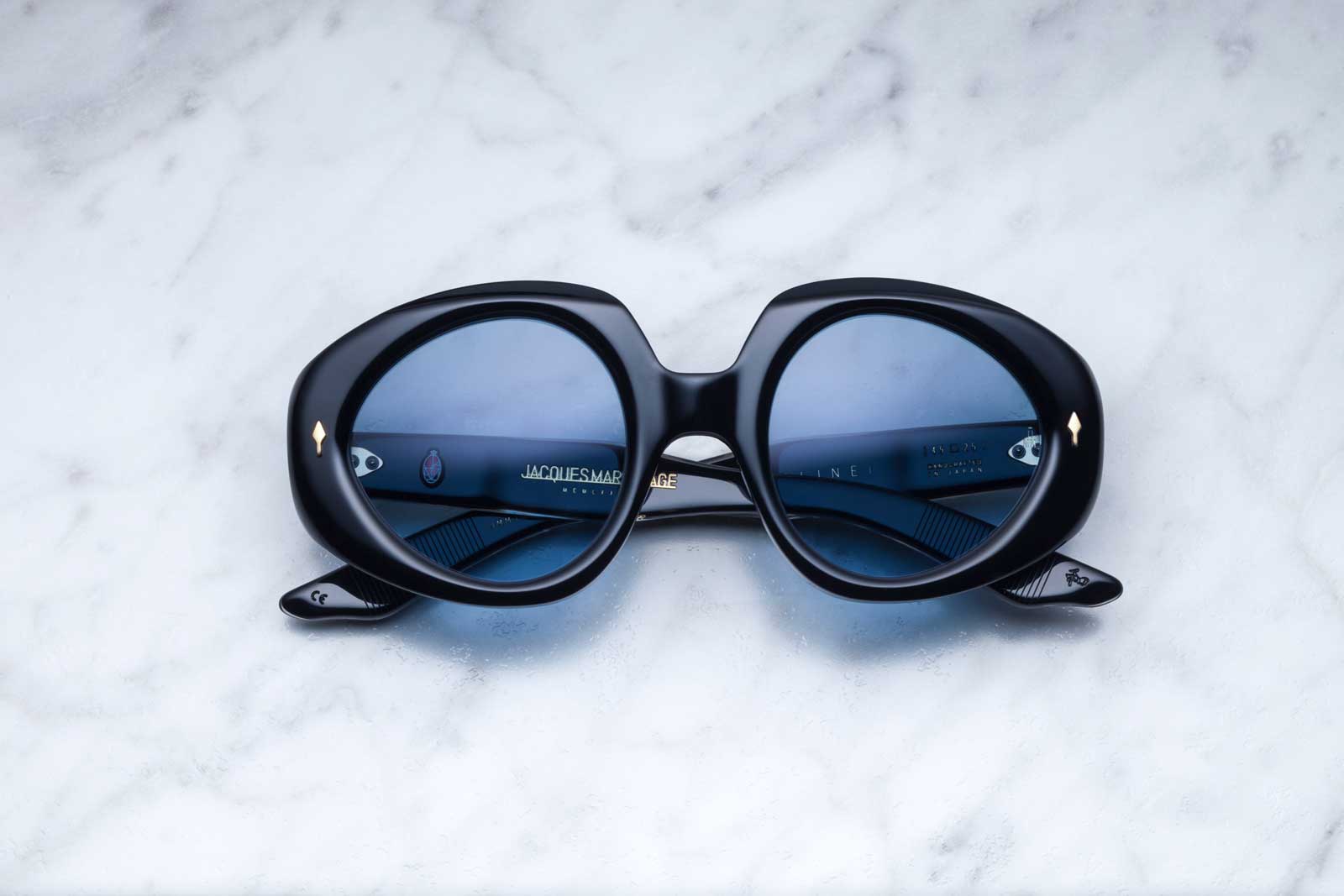 Jacques Marie Mage Jacqueline style sunglasses in black