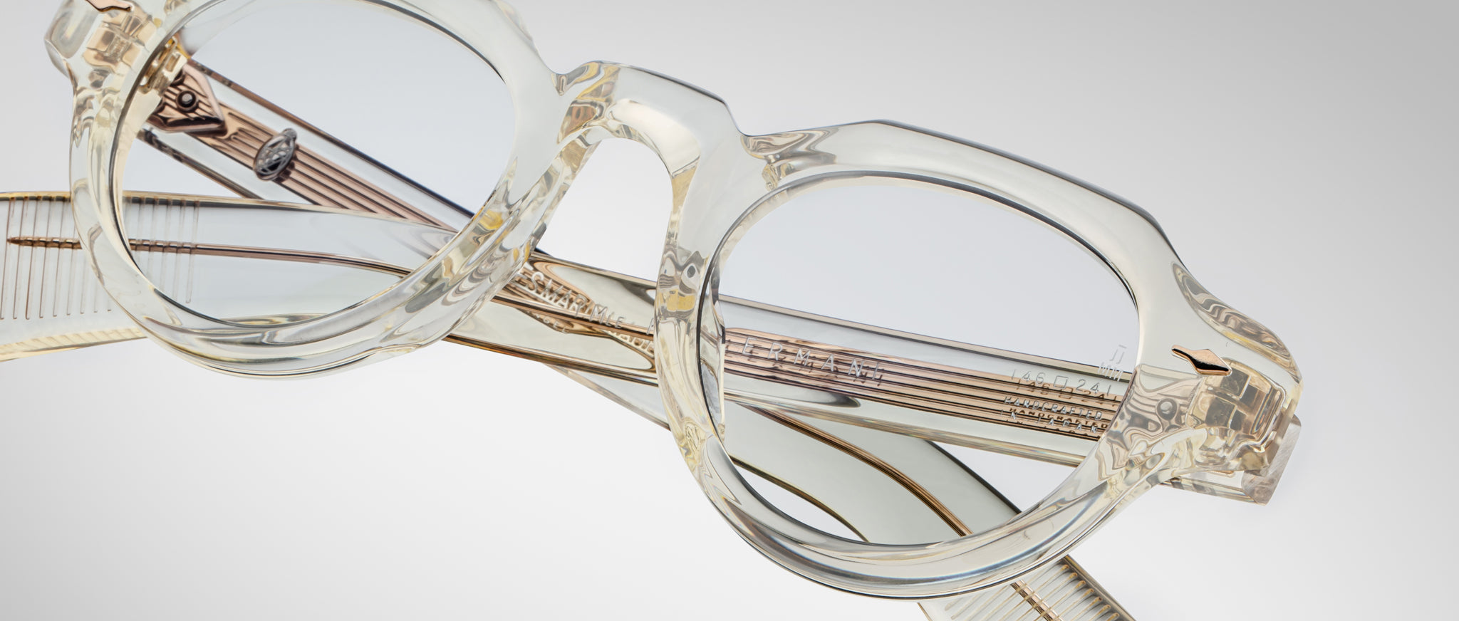 Jacques Marie Mage Kellerman Optical in Brut JMMKMRX-14Q