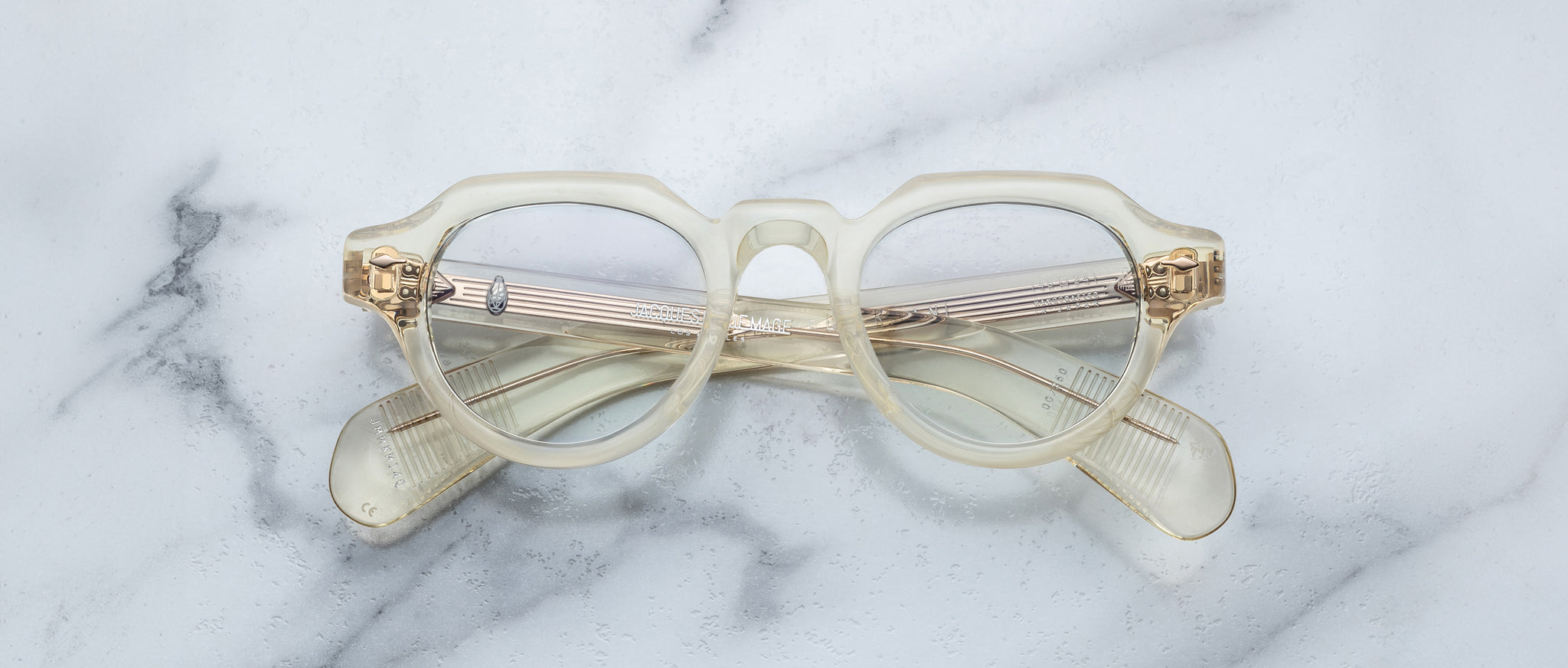 Jacques Marie Mage Kellerman Optical in Brut JMMKMRX-14Q