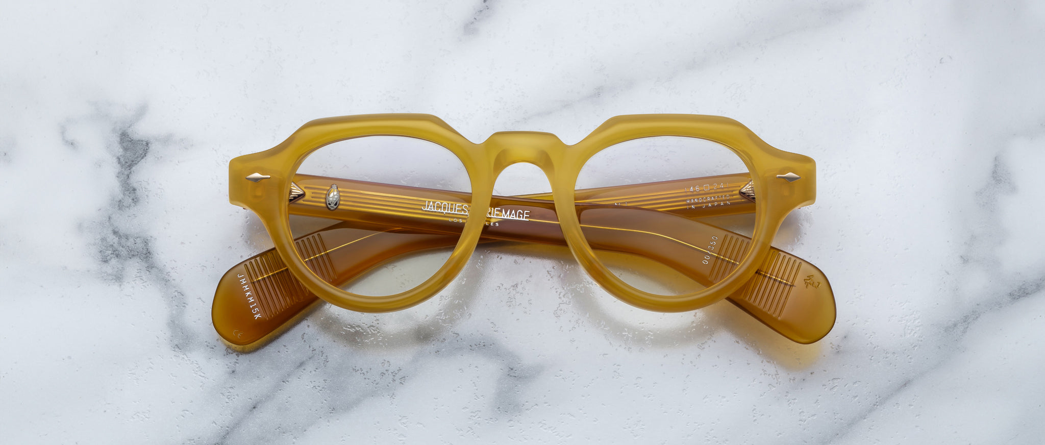 Jacques Marie Mage Kellerman Optical in Honey JMMKMRX-15K