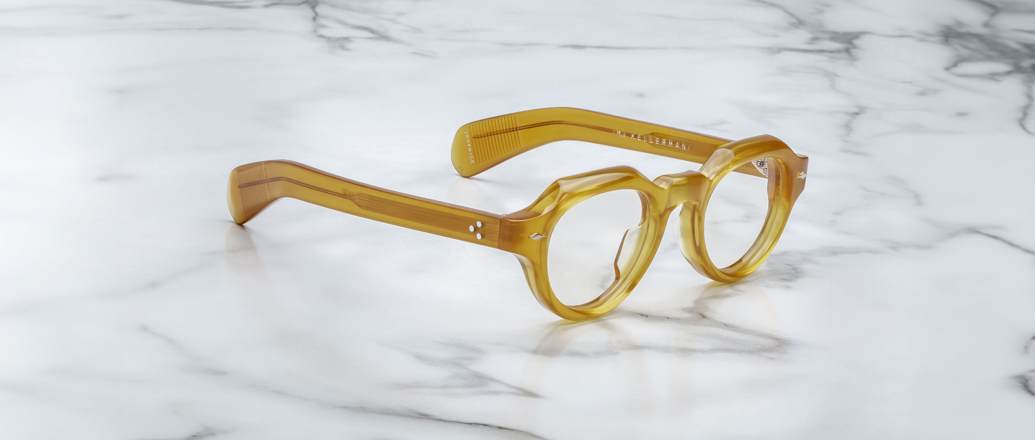 Jacques Marie Mage Kellerman Optical in Honey JMMKMRX-15K