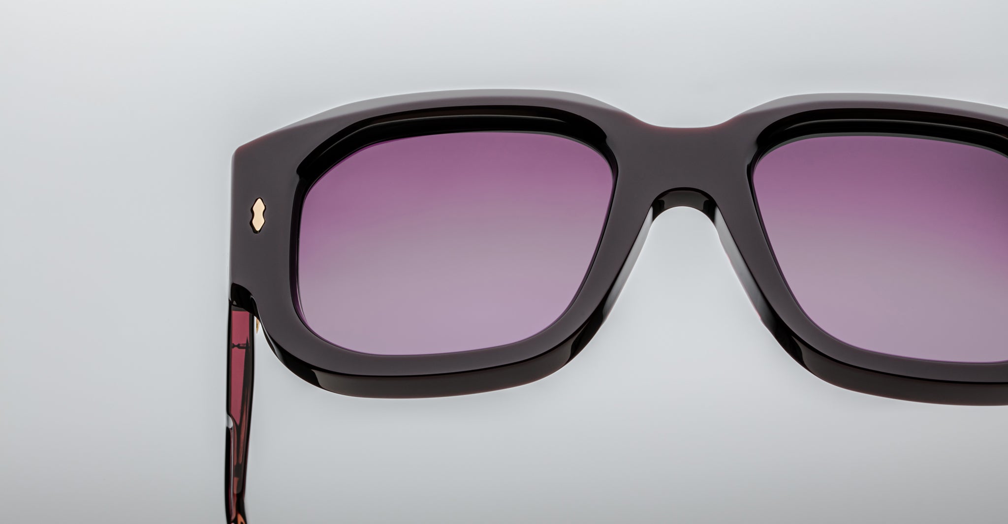 Jacques Marie Mage Lacy in Aubergine JMMLC-11U