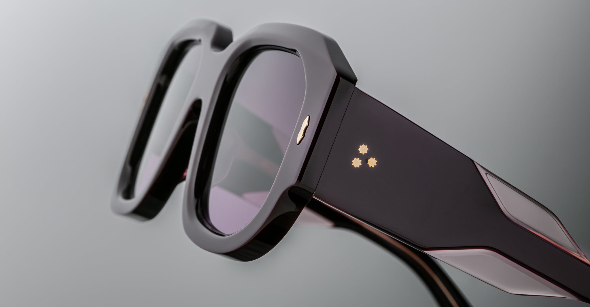 Jacques Marie Mage Lacy in Aubergine JMMLC-11U