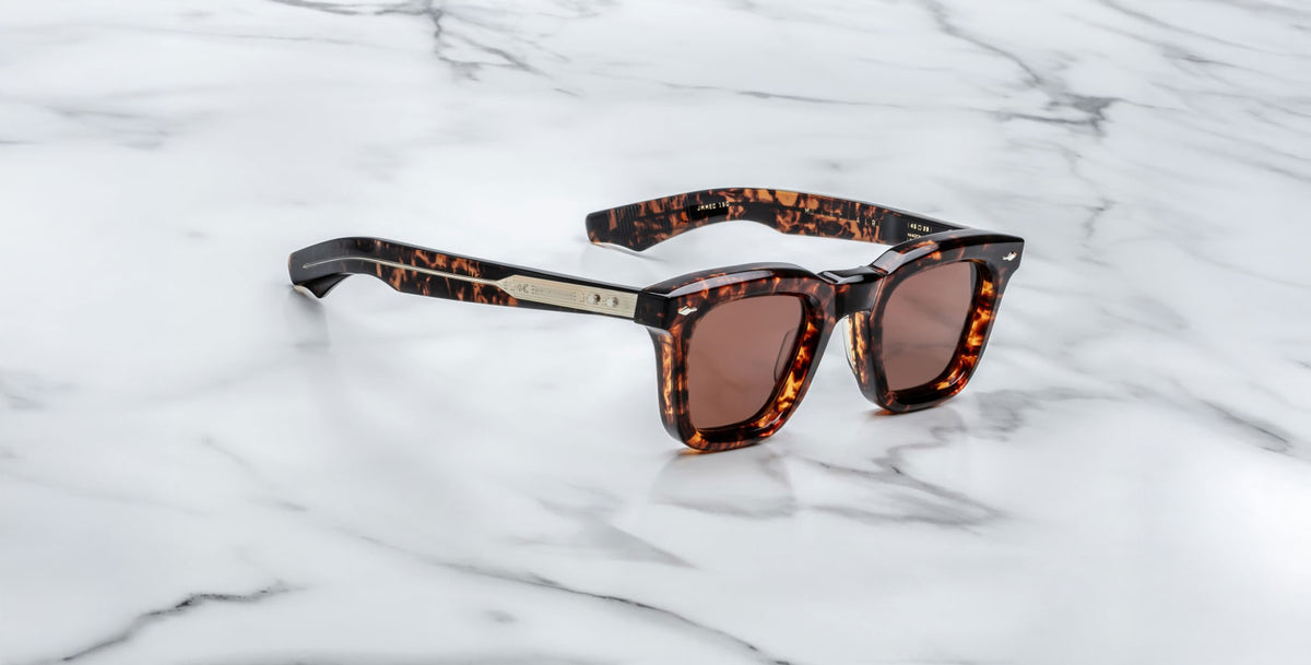 Jacques Marie Mage Leclair Sunglass in Color Samoa Profile