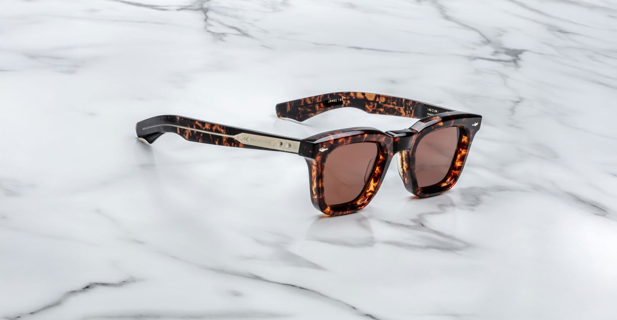 Jacques Marie Mage Leclair Sunglass in Color Samoa Profile