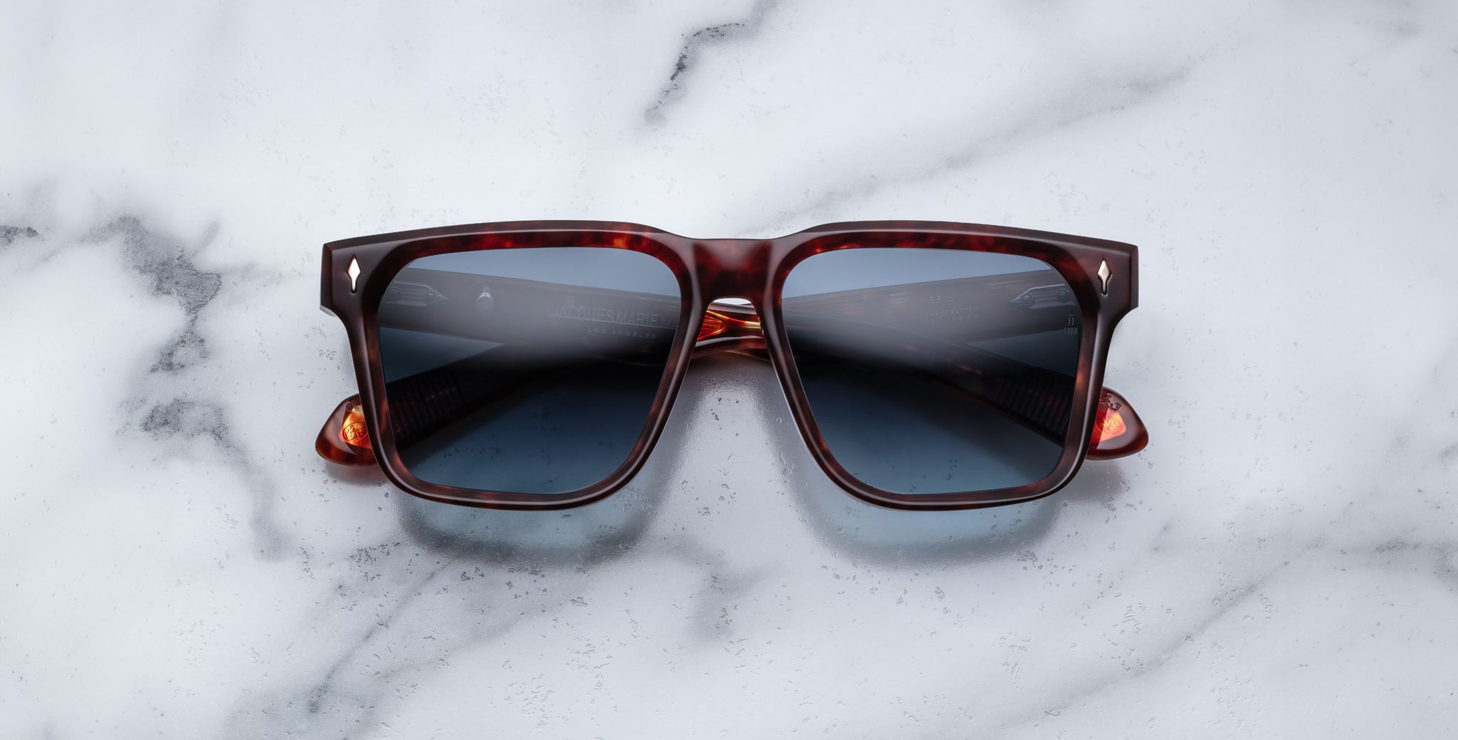 Jacques Marie Mage Lucknow Sunglass in Breccia JMMLW-7U