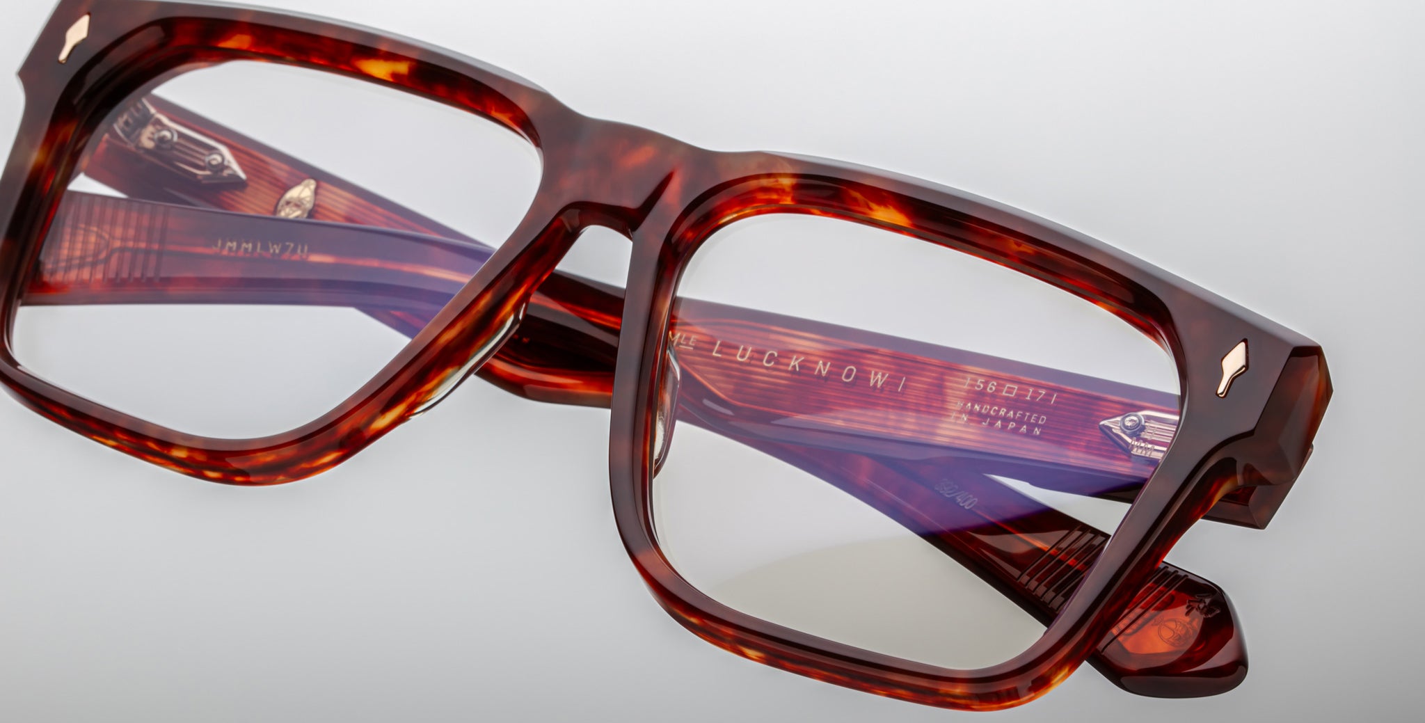 Jacques Marie Mage Lucknow Optical Frame in Breccia JMMLWRX-7U