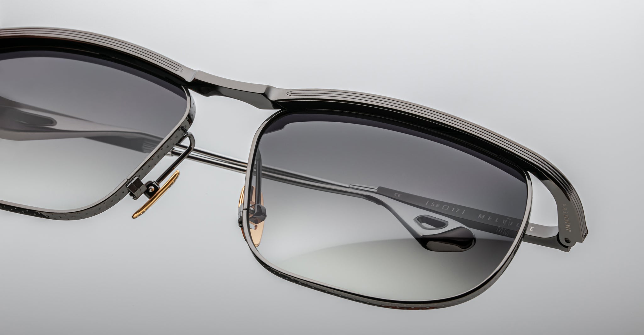 Jacques Marie Mage Melville in Black JMMME-88