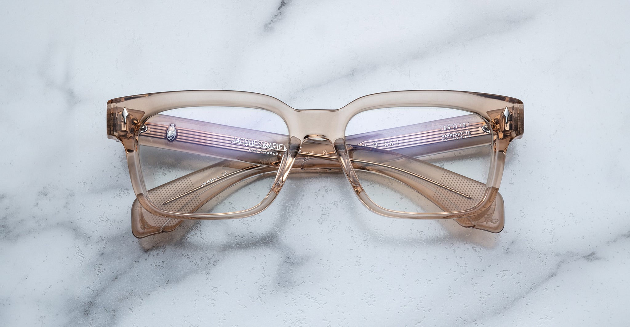 Jacques Marie Mage Molino 55 in Sand Optical JMMMLXRX-76