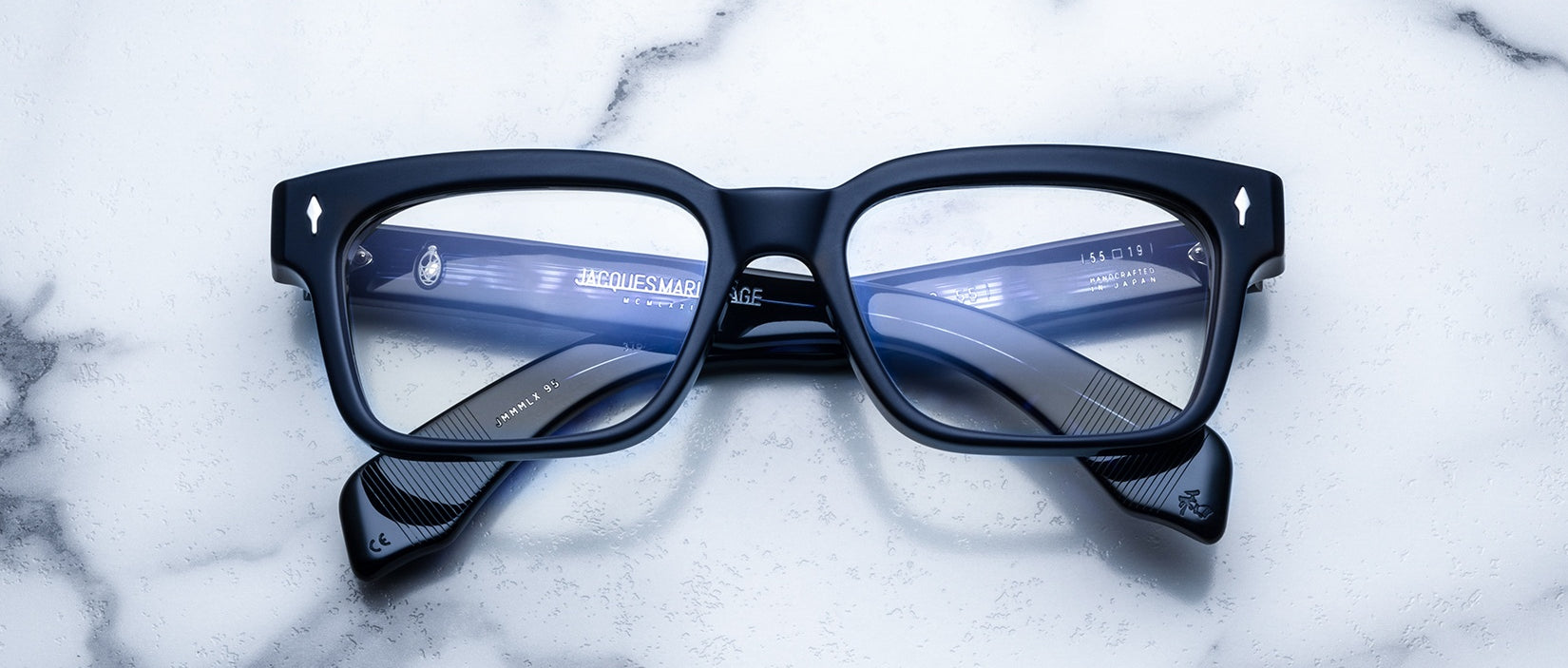 Jacques Marie Mage Molino 55 style eyeglasses in USS colorway