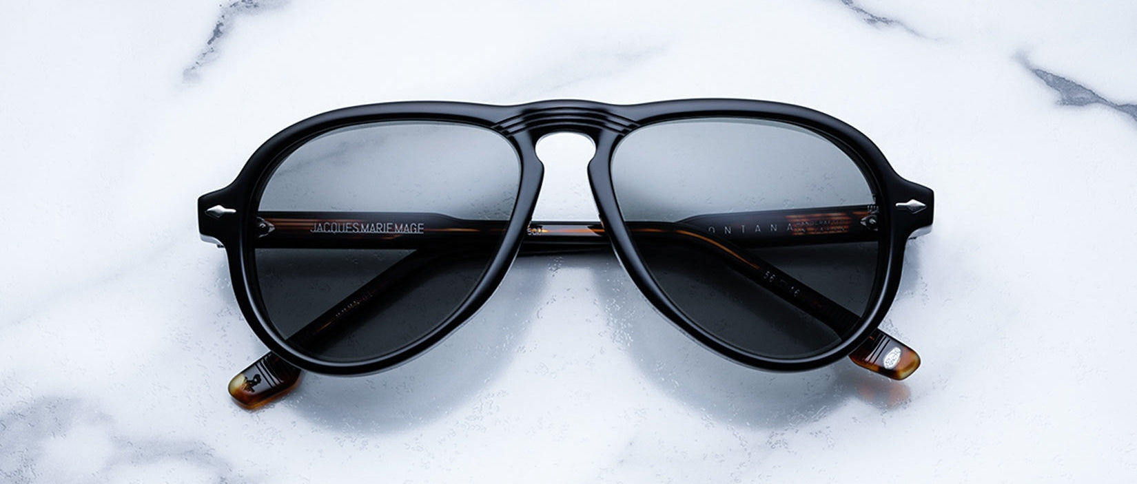 Jacques Marie Mage Montana style sunglasses in black
