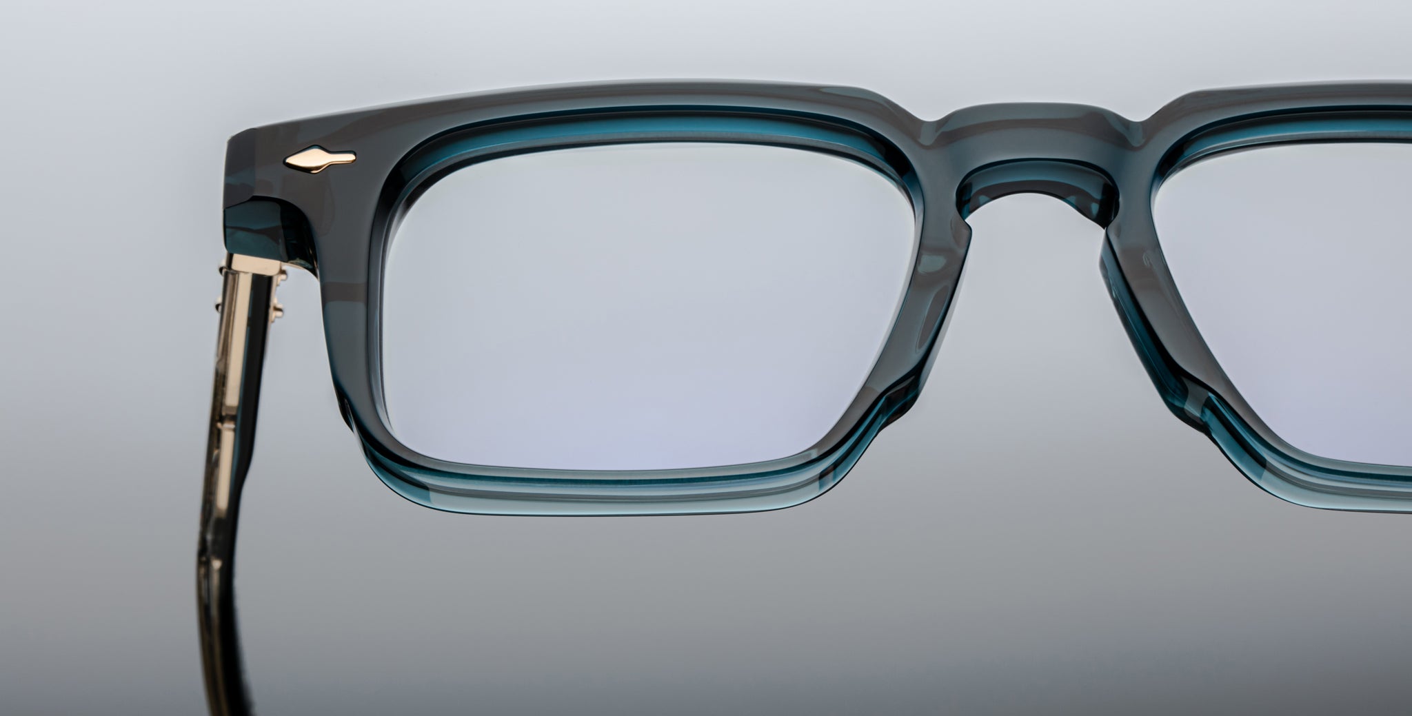 Jacques Marie Mage Moscova Frame in Indigo JMMMSRX-9F