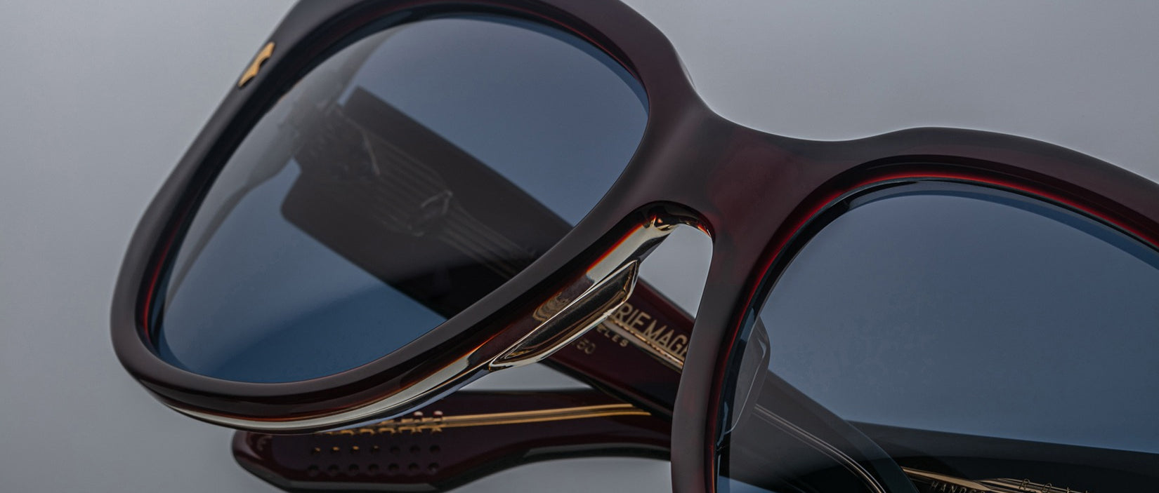 Jacques Marie Mage Roxy in Burgundy JMMRY-24