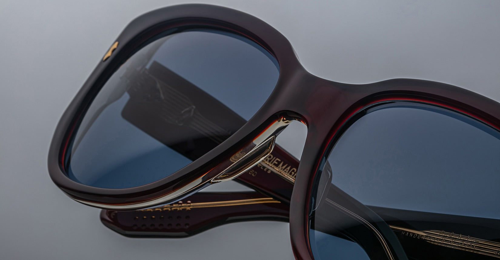 Jacques Marie Mage Roxy in Burgundy JMMRY-24