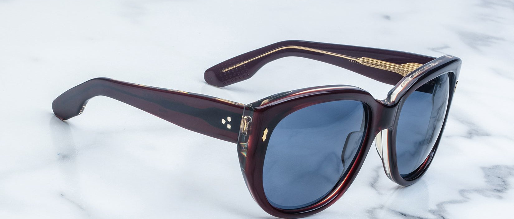 Jacques Marie Mage Roxy in Burgundy JMMRY-24