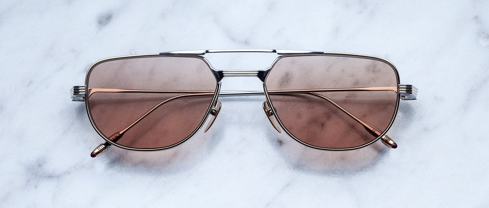Jacques Marie Mage Roy style sunglasses in colorway Solar