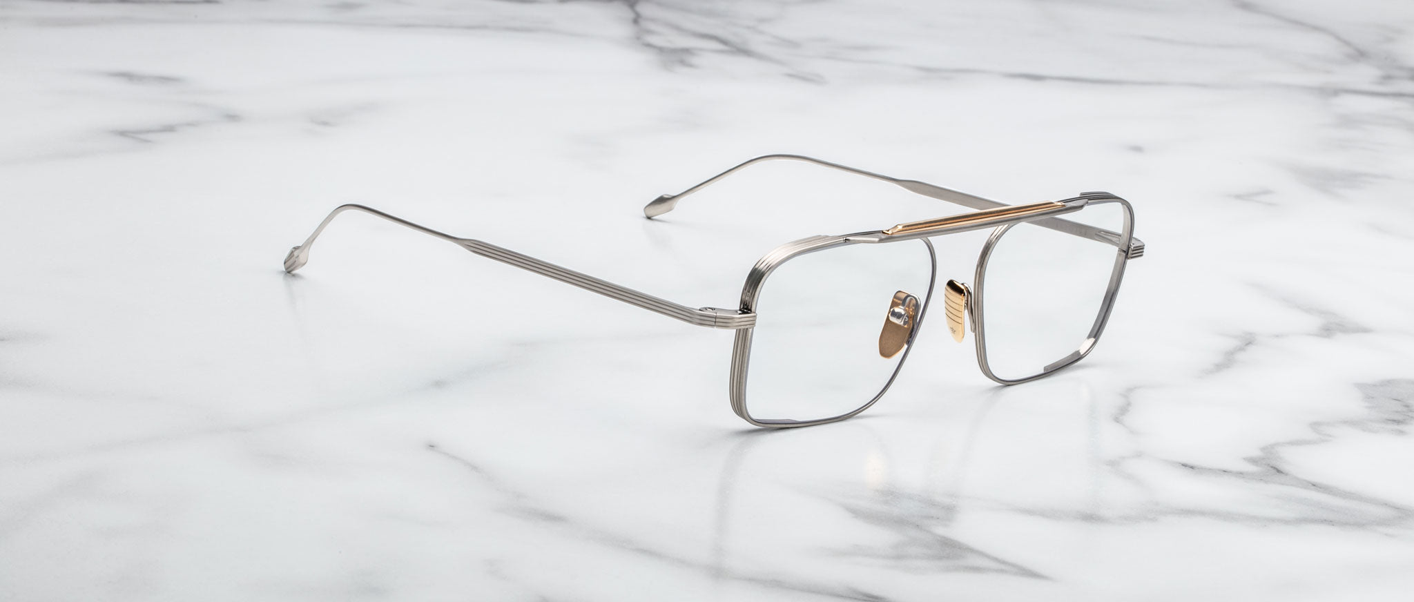 Jacques Marie Mage Scarpa in Silver Optical JMMSCRX-41