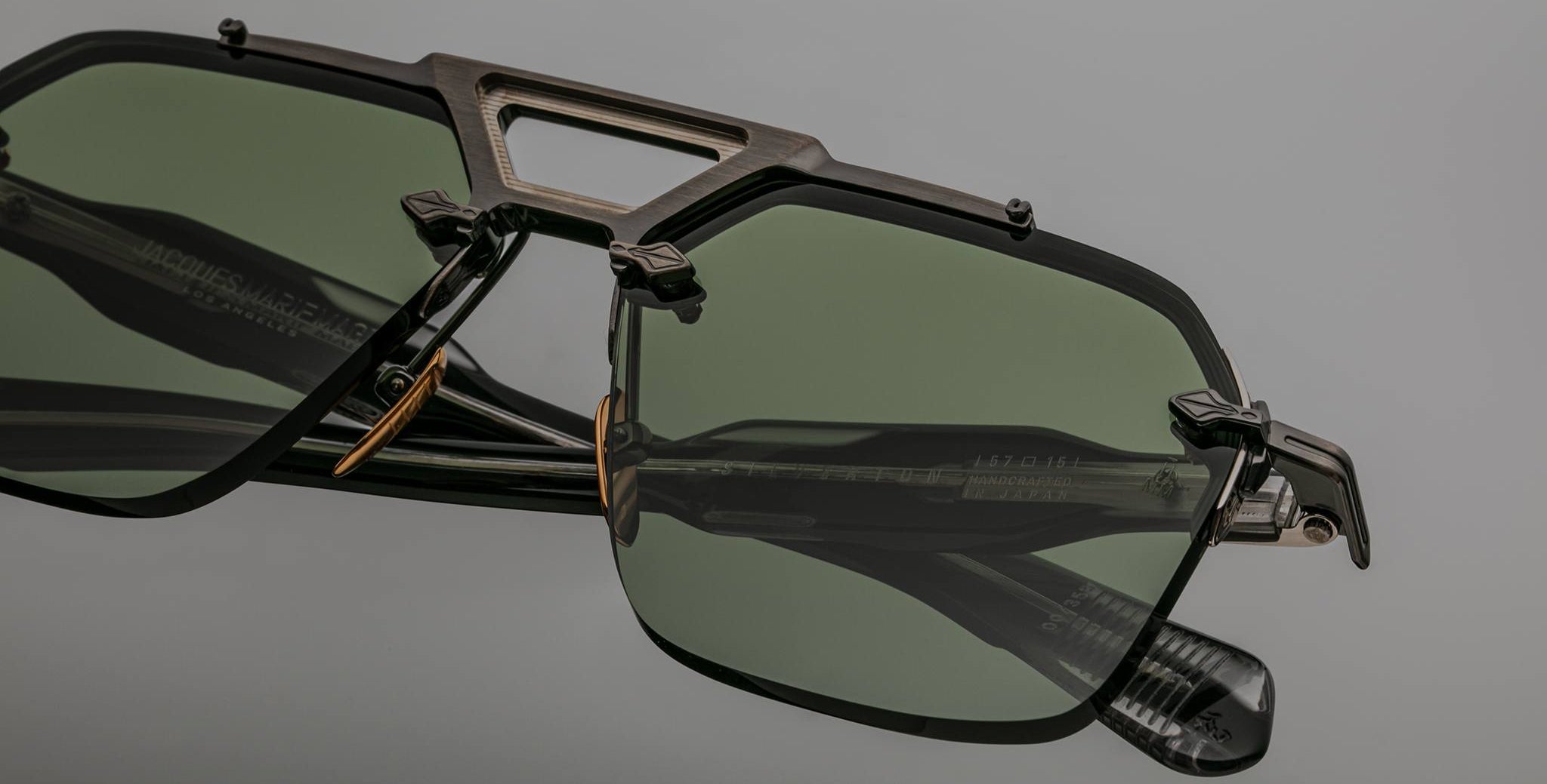 Jacques Marie Mage Silverton in Gunmetal JMMSVR-5M