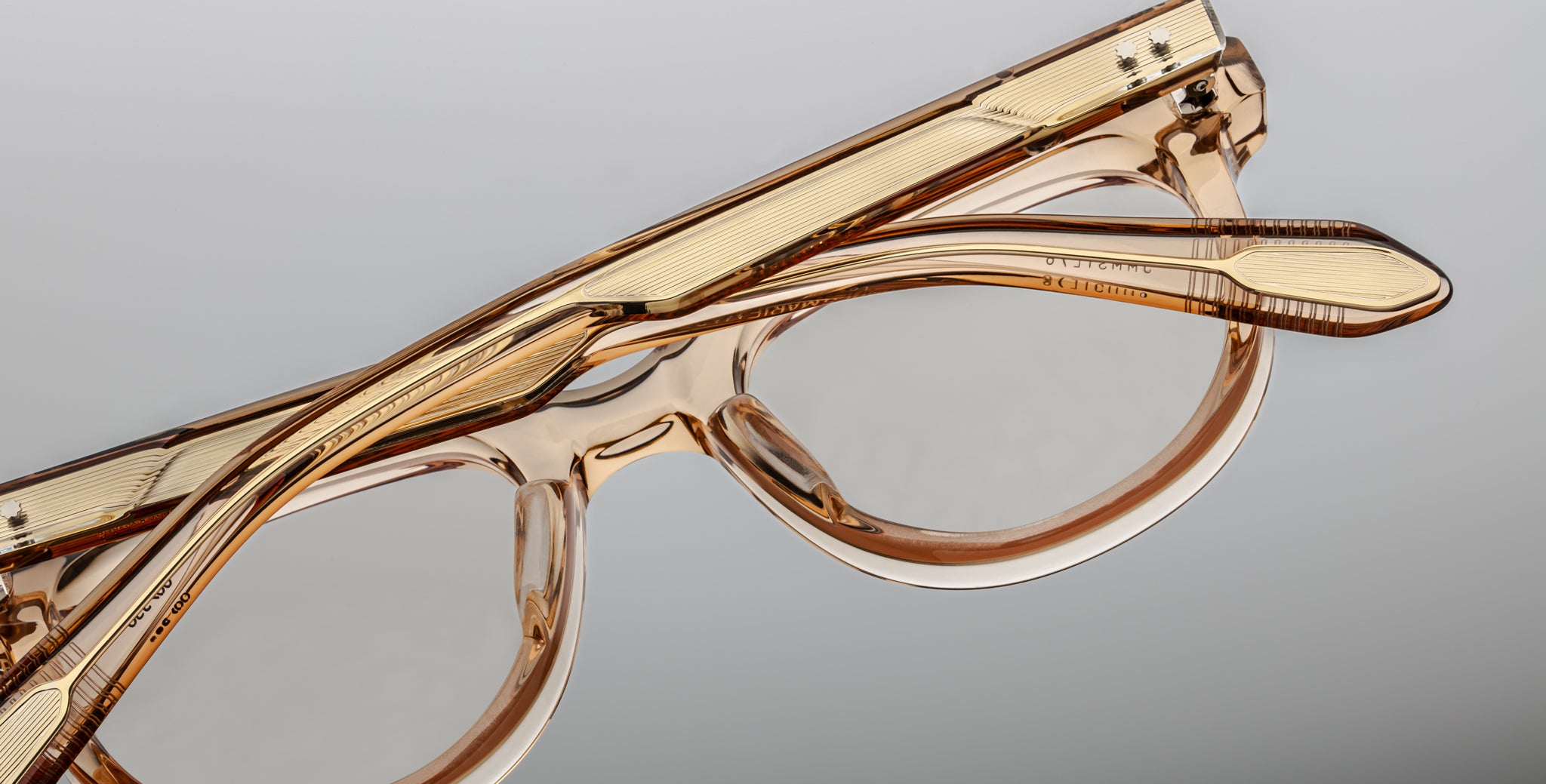Jacques Marie Mage Stahler Optical Frame in Sand JMMSTLRX-76