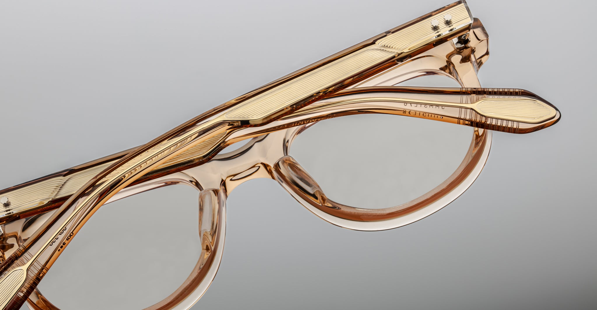 Jacques Marie Mage Stahler Optical Frame in Sand JMMSTLRX-76