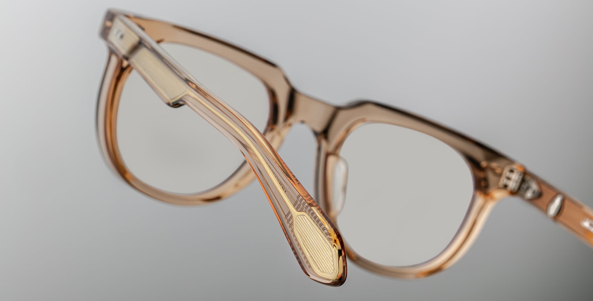 Jacques Marie Mage Stahler Optical Frame in Sand JMMSTLRX-76