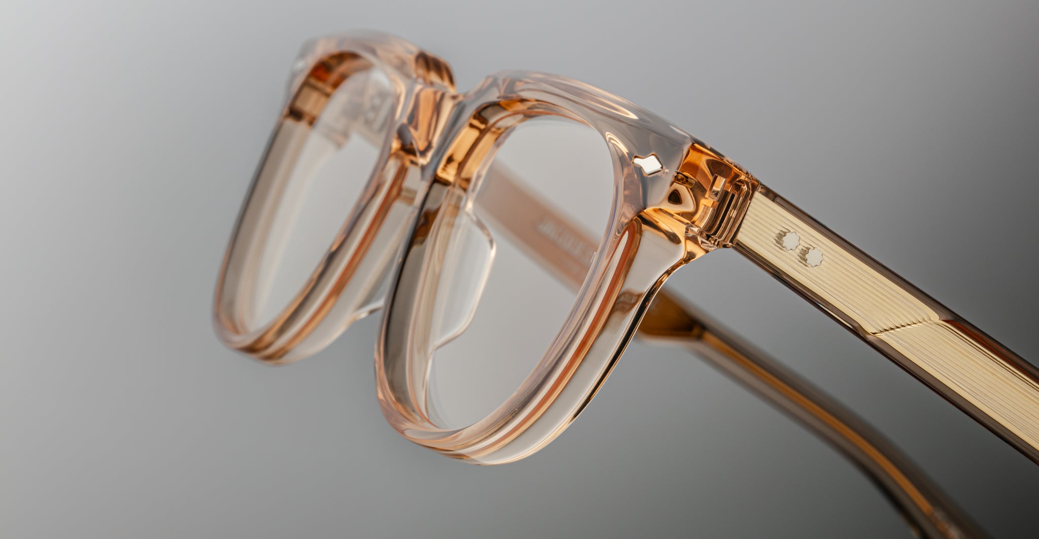 Jacques Marie Mage Stahler Optical Frame in Sand JMMSTLRX-76